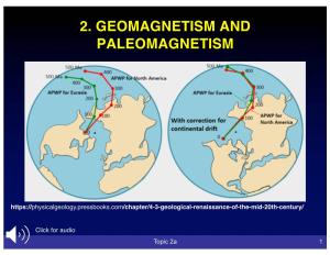 2. Geomagnetism and Paleomagnetism