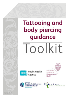 Tattooing and Body Piercing Guidance Toolkit