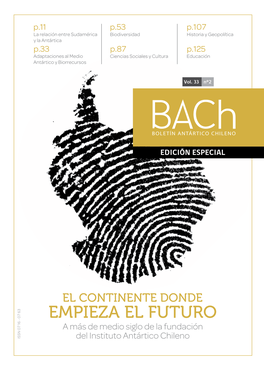 Boletín Antártico Chileno, Edición Especial