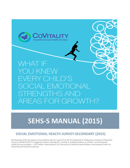 Sehs-S Manual (2015)