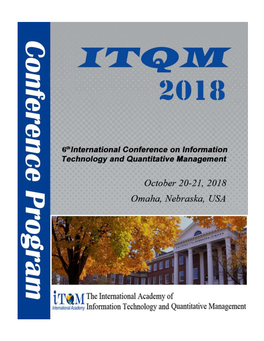 ITQM 2016 Finalized Program