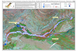 Spatio-Temporal Flood Analysis Along the Indus River, Sindh, Punjab