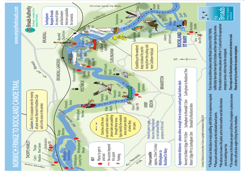 Norwich to Rockland Canoe Trail