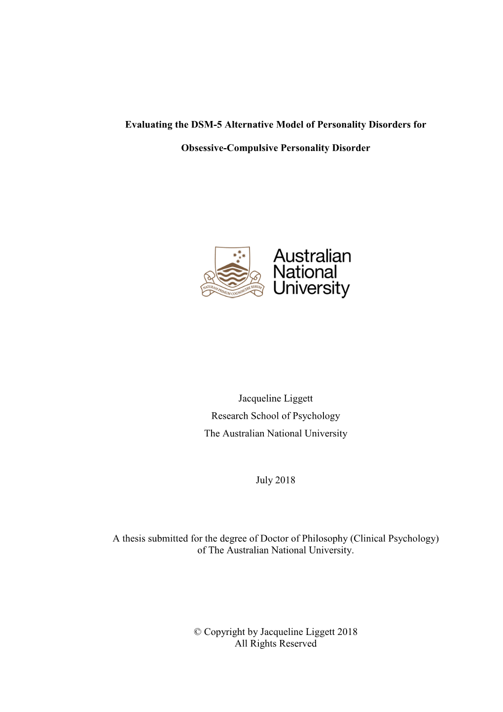 Evaluating the DSM-5 Alternative Model of Personality Disorders For