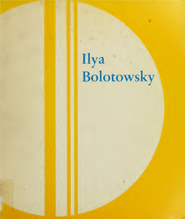 Ilya Bolotowsky : the Solomon R. Guggenheim Museum, New York