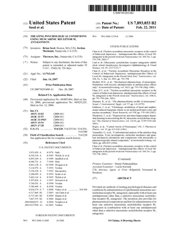 (12) United States Patent (10) Patent No.: US 7,893,053 B2 Seed Et Al