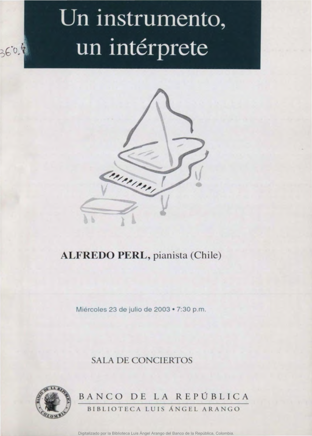 Alfredo Perl Pianista