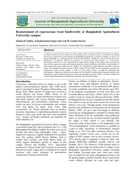 Allelopathic Potential of Mustard Crop Residues on Weed Management