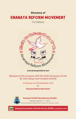Knanaya Reform Movement Directory