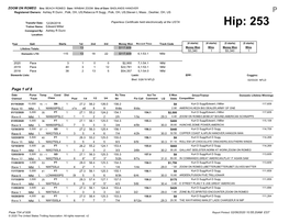 Hip: 253 Trainer Name: Edward Miller Consigned By: Ashley R Dunn Location