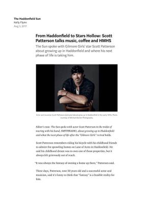 From Haddon Eld to Stars Hollow: Scott Patterson Talks Music, Co Ee