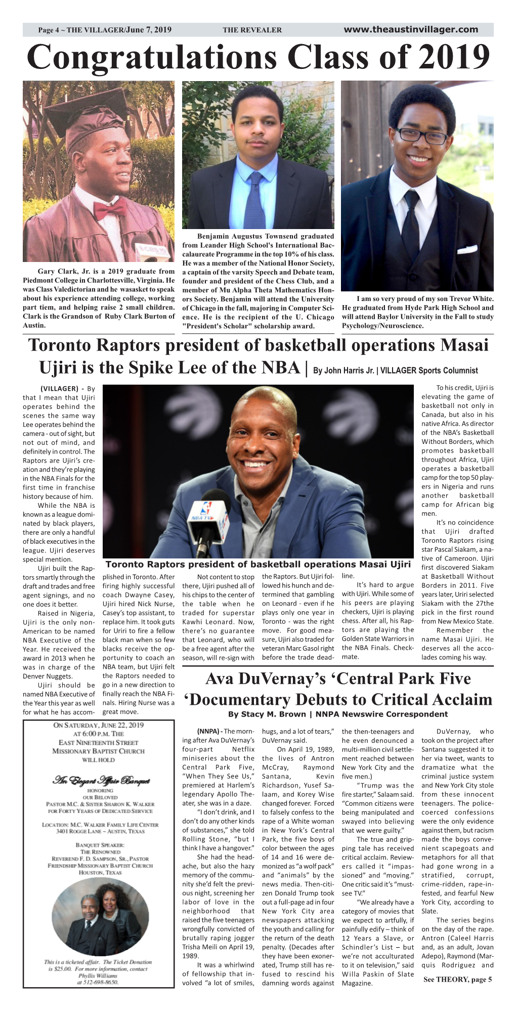 Toronto Raptors President of Basketball Operations Masai Ujiri Is