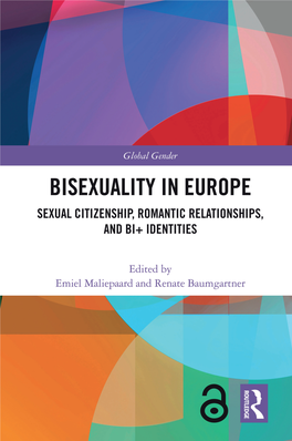 Bisexuality in Europe﻿; Sexual Citizenship