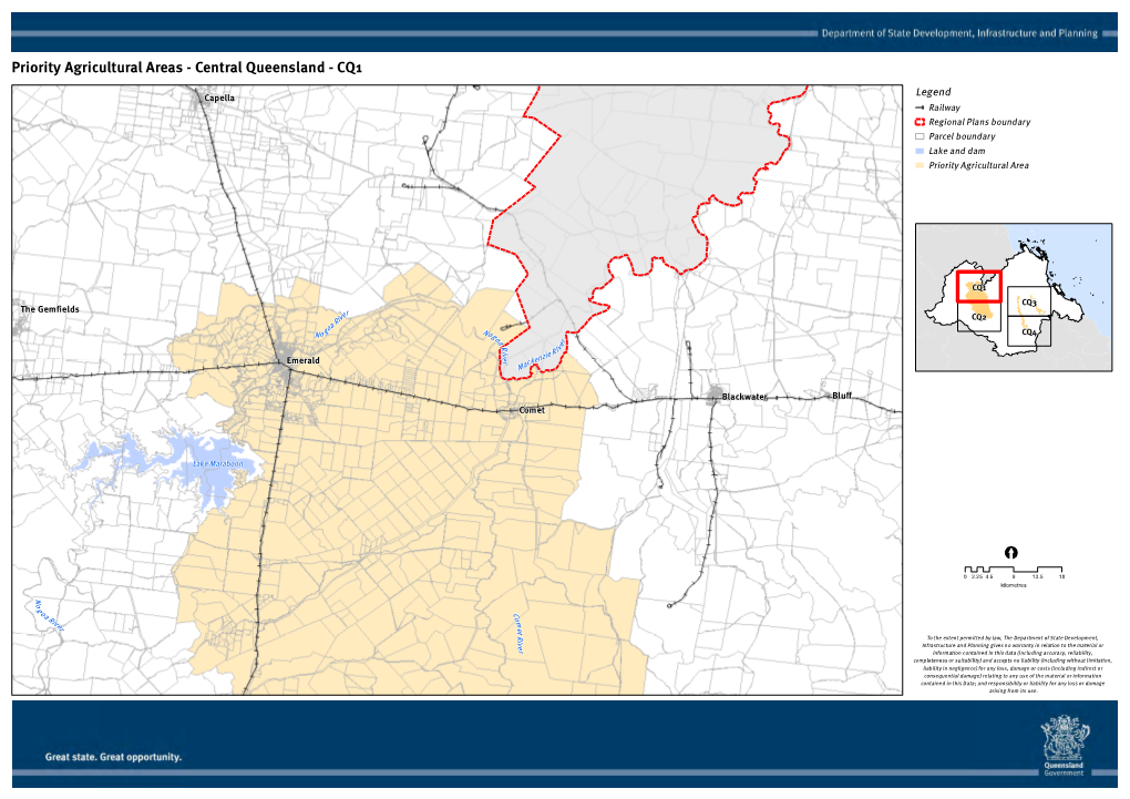 Priority Agricultural Areas - Central Queensland - CQ1