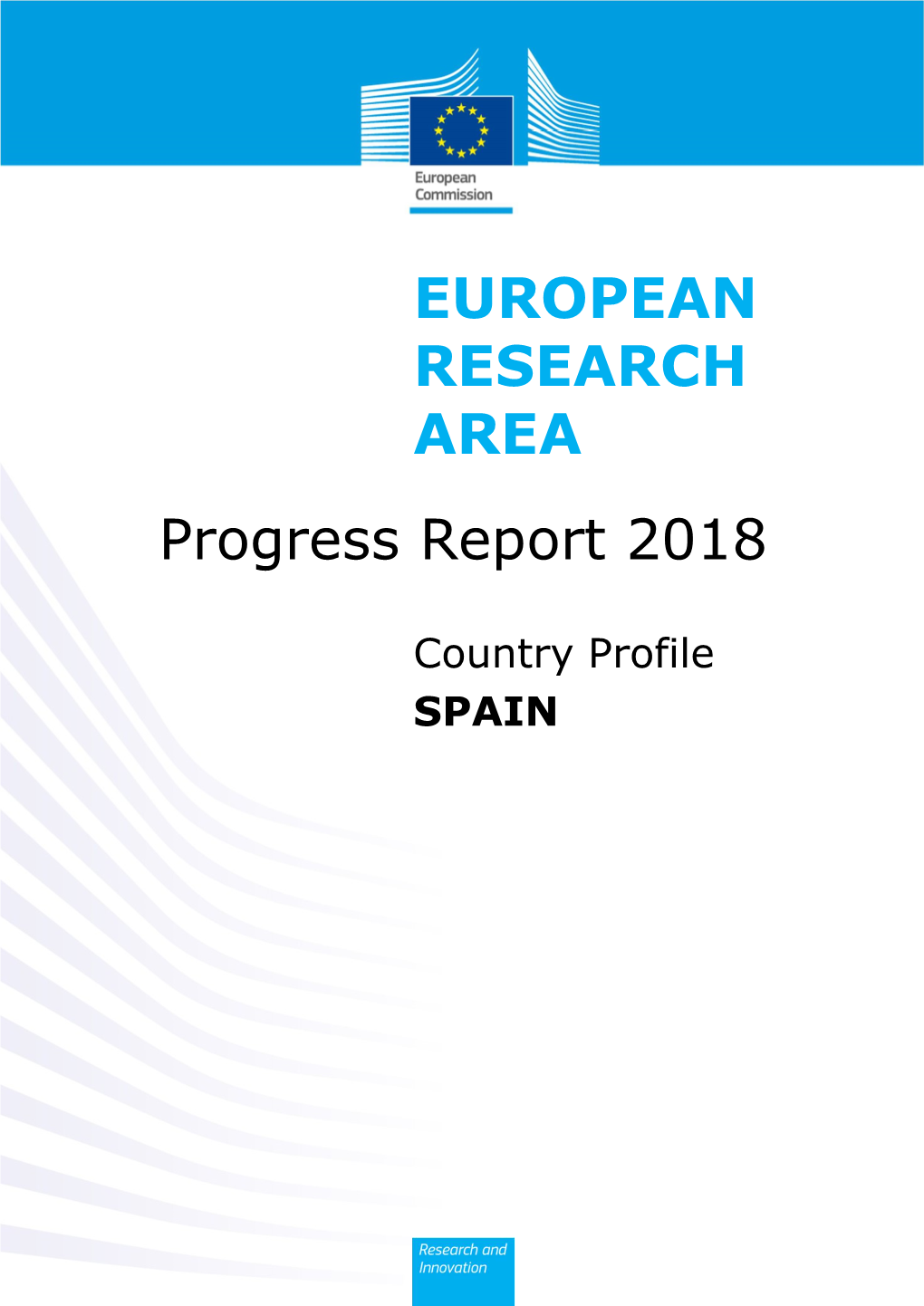 EUROPEAN RESEARCH AREA Progress Report 2018