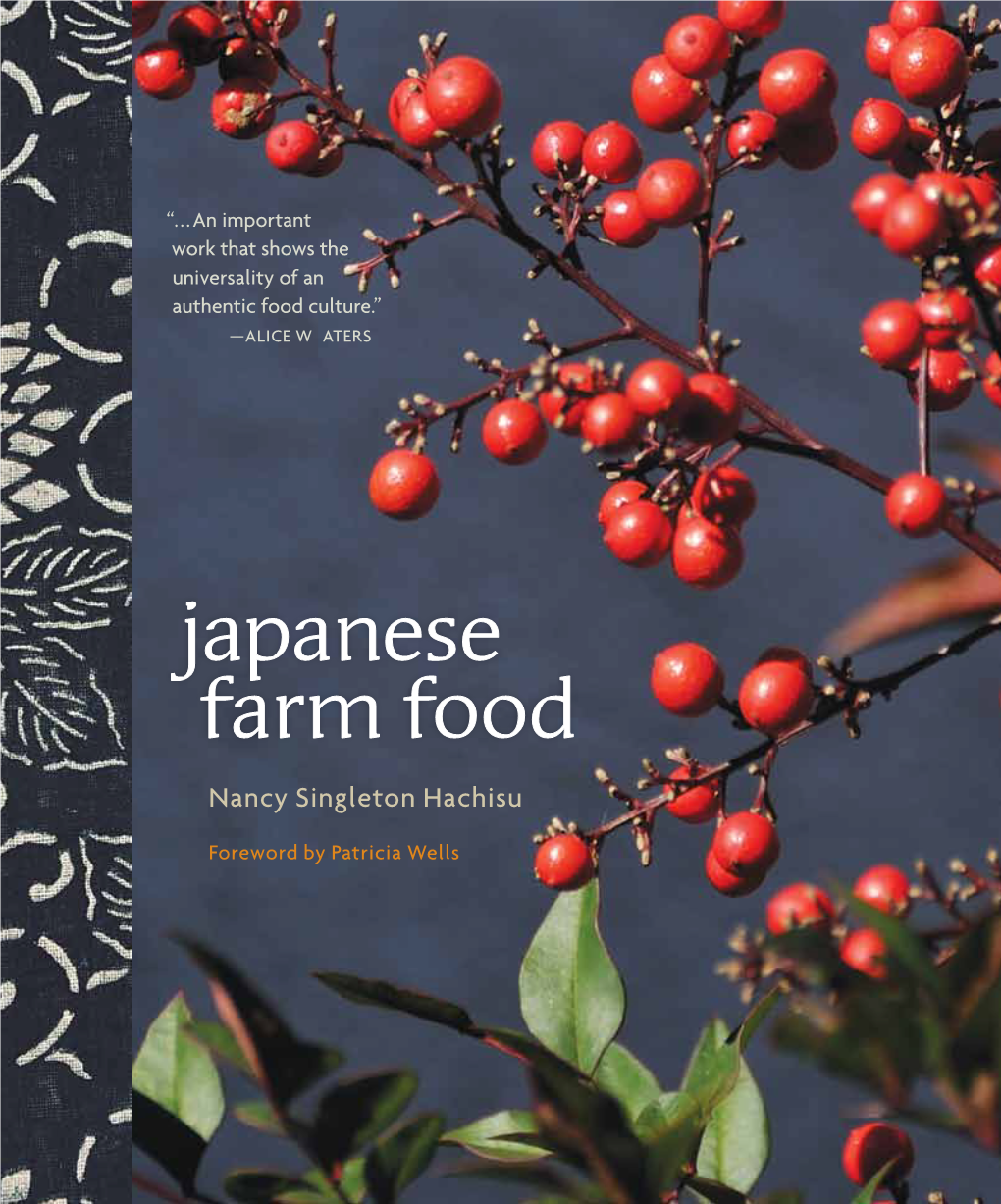 Japanese Farm Food Nancy Singleton Hachisu