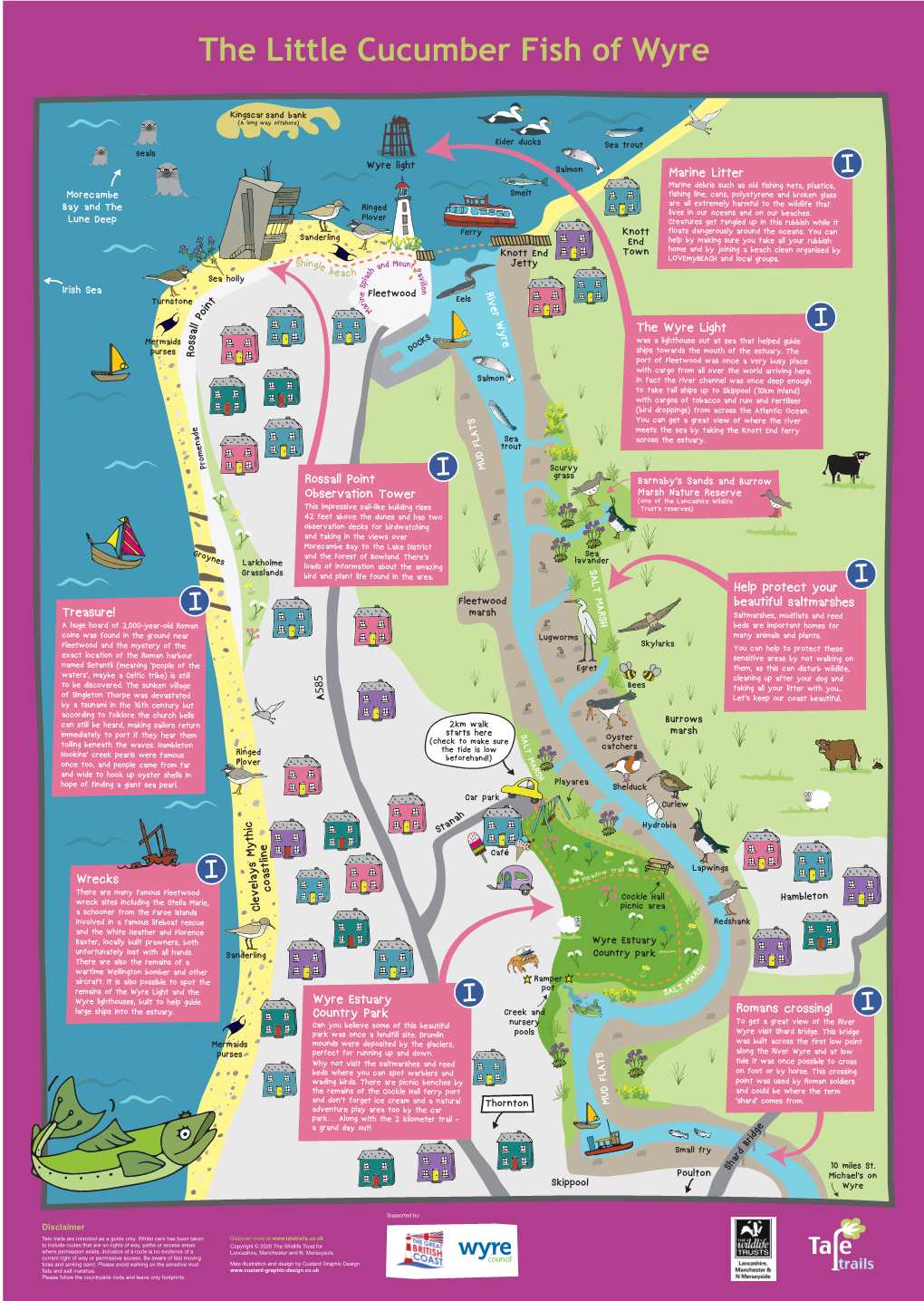 TT the Little Cucmber Fish of Wyre MAP A2-1