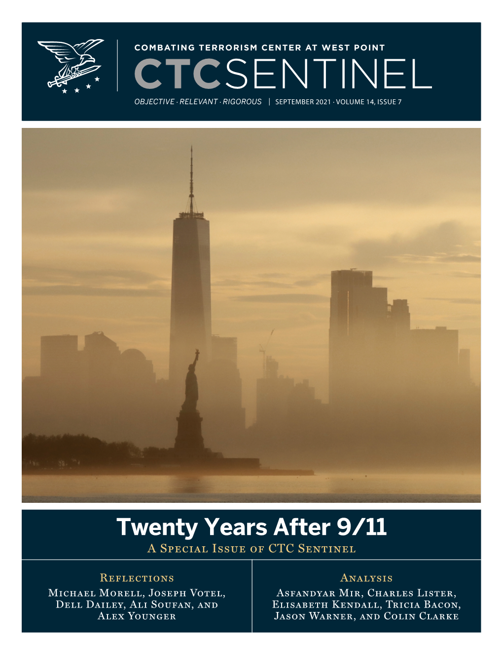 Twenty Years After 9/11: a Special Issue of CTC Sentinel