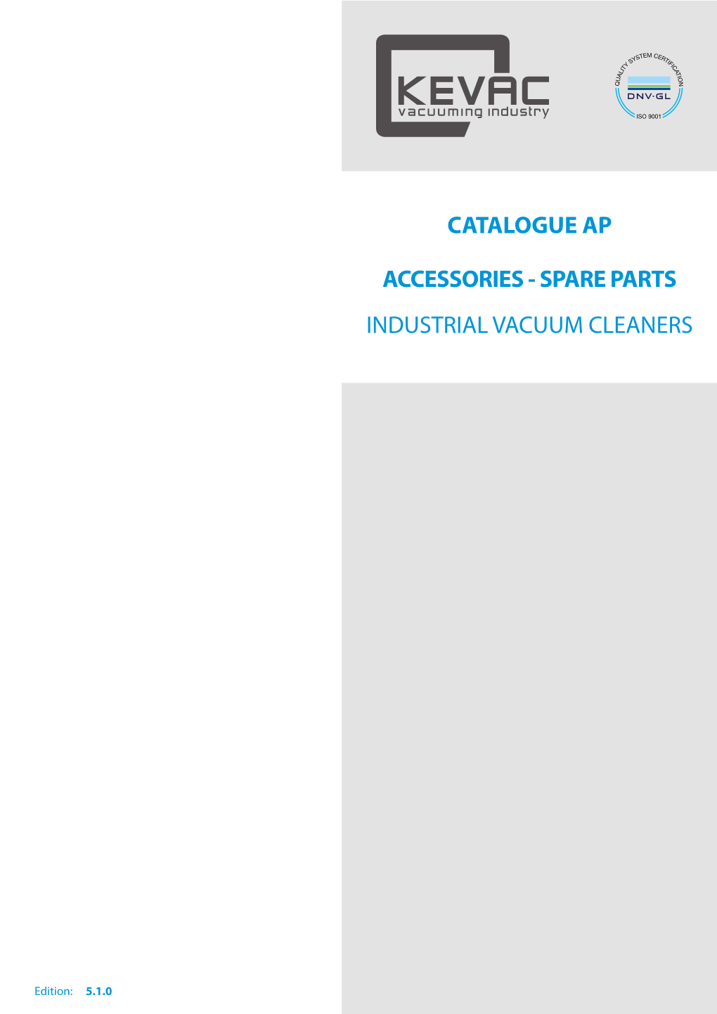 Accessories - Spare Parts Industrial Vacuum Cleaners