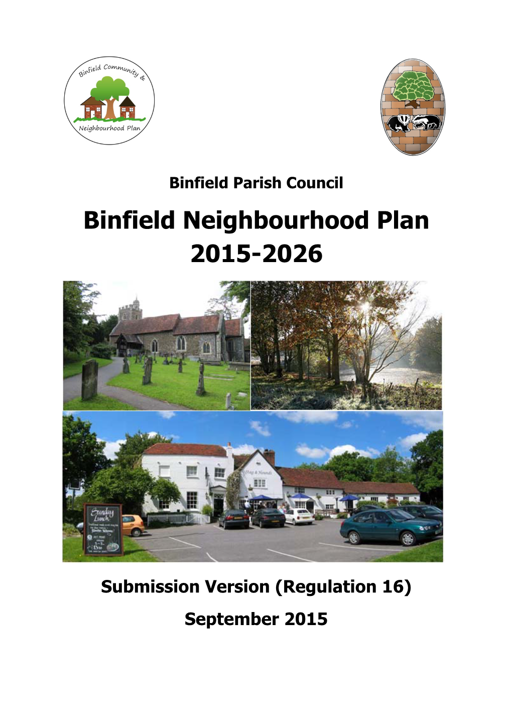 Binfield Neighbourhood Plan 2015-2026