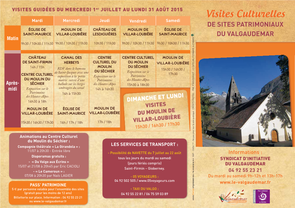 Visites Culturelles