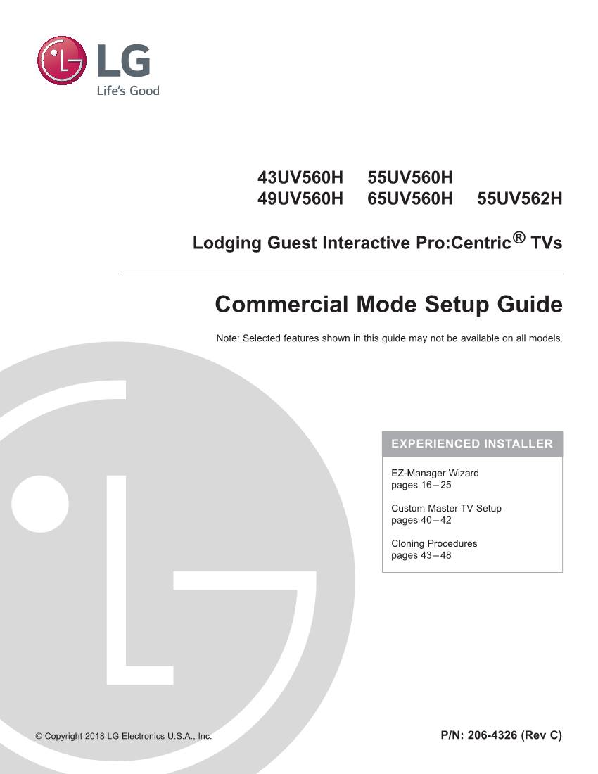 Commercial Mode Setup Guide