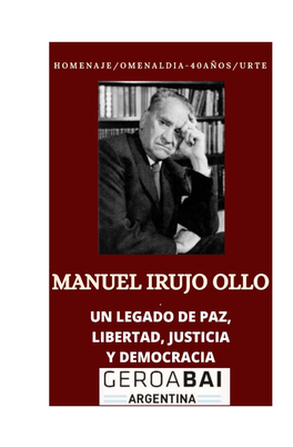 Manuel Irujo Ollo, Un Hombre De Paz Por Ana Ollo Hualde