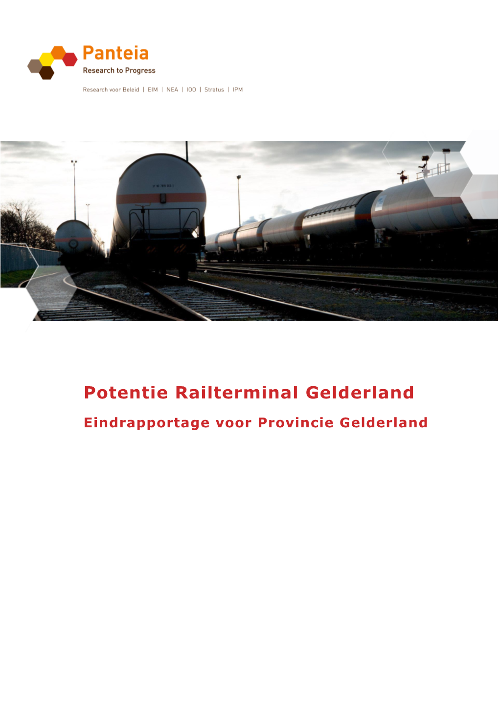 Potentie Railterminal Gelderland