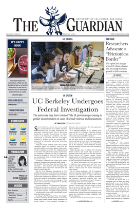 UC Berkeley Undergoes Federal Investigation
