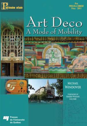 Art Deco : a Mode of Mobility