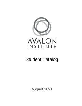 Student Catalog