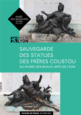 Sauvegarde Des Statues Des Frères Coustou Au Musée Des Beaux-Arts De Lyon