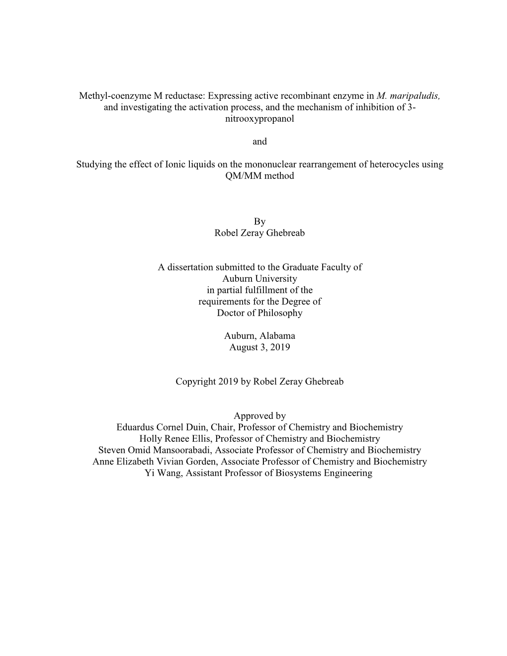 Methyl-Coenzyme M Reductase: Expressing Active Recombinant Enzyme in M