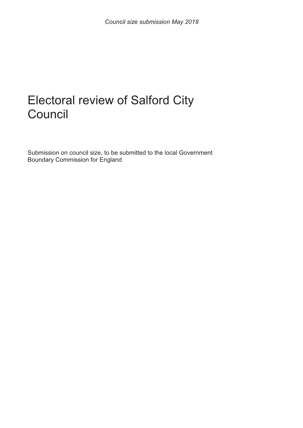 Salford City Council