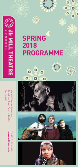 Spring 2018 Programme
