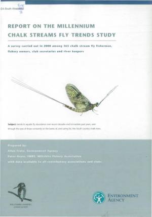 Report on the Millennium Chalk Streams Fly Trends Study