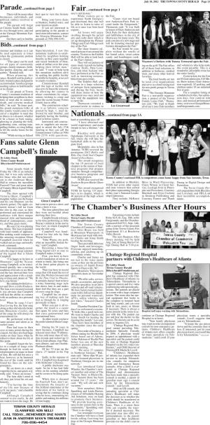 Fans Salute Glenn Campbell's Finale the Chamber's Business After Hours