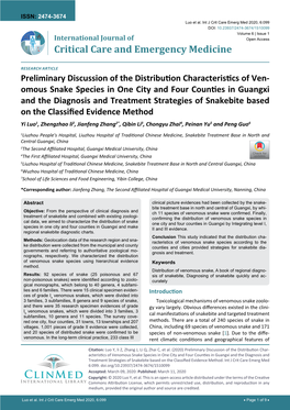 Preliminary Discussion of the Distribution Characteristics Of