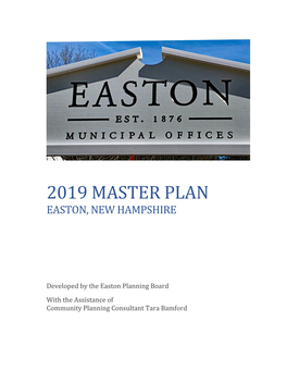 2019 Easton Master Plan