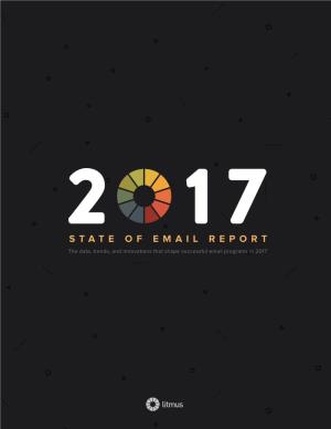 1 the Data, Trends, and Innovations That Shape Successful Email