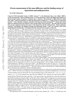 Arxiv:1904.10520V1 [Hep-Ex] 23 Apr 2019