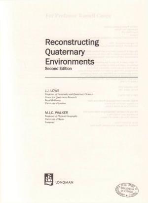 Reconstructing Quaternary Environments Second Edition