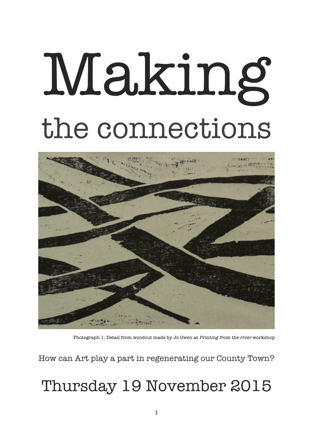 Making the Connections Report