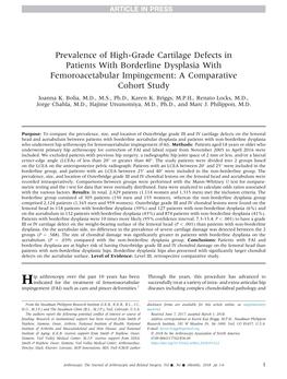 Cartilage Borderline