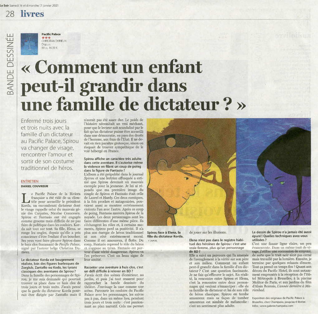 « Comment Un Enfant Peut-Il Grandir Dans Une Famille De Dictateur ? » Enfermé Trois Jours N'aurait Pas Été Assez Dur