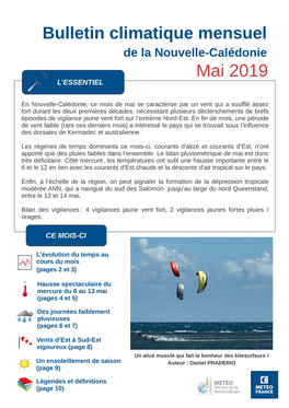 Mai 2019 L’ESSENTIEL