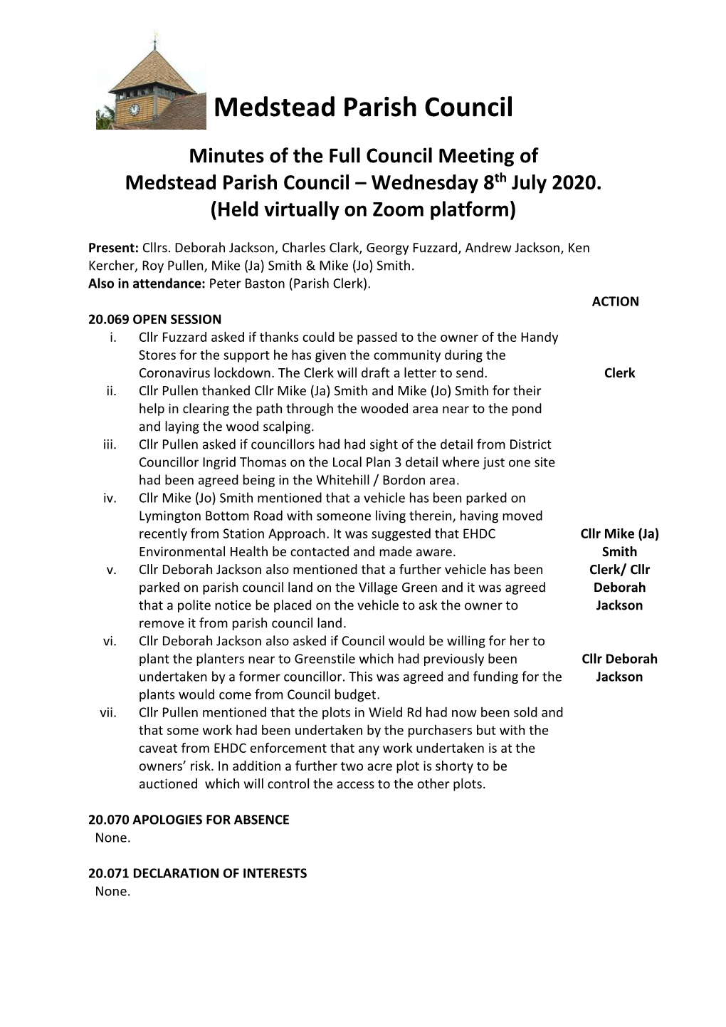 Medstead Parish Council