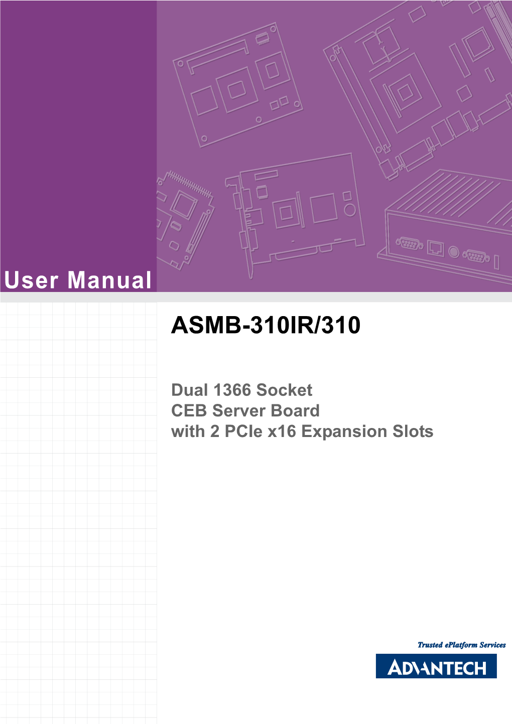 User Manual ASMB-310IR/310