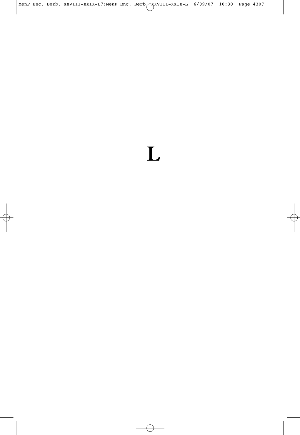 Menp Enc. Berb. XXVIII-XXIX-L7:Menp Enc. Berb. XXVIII-XXIX-L 6/09/07 10:30 Page 4307
