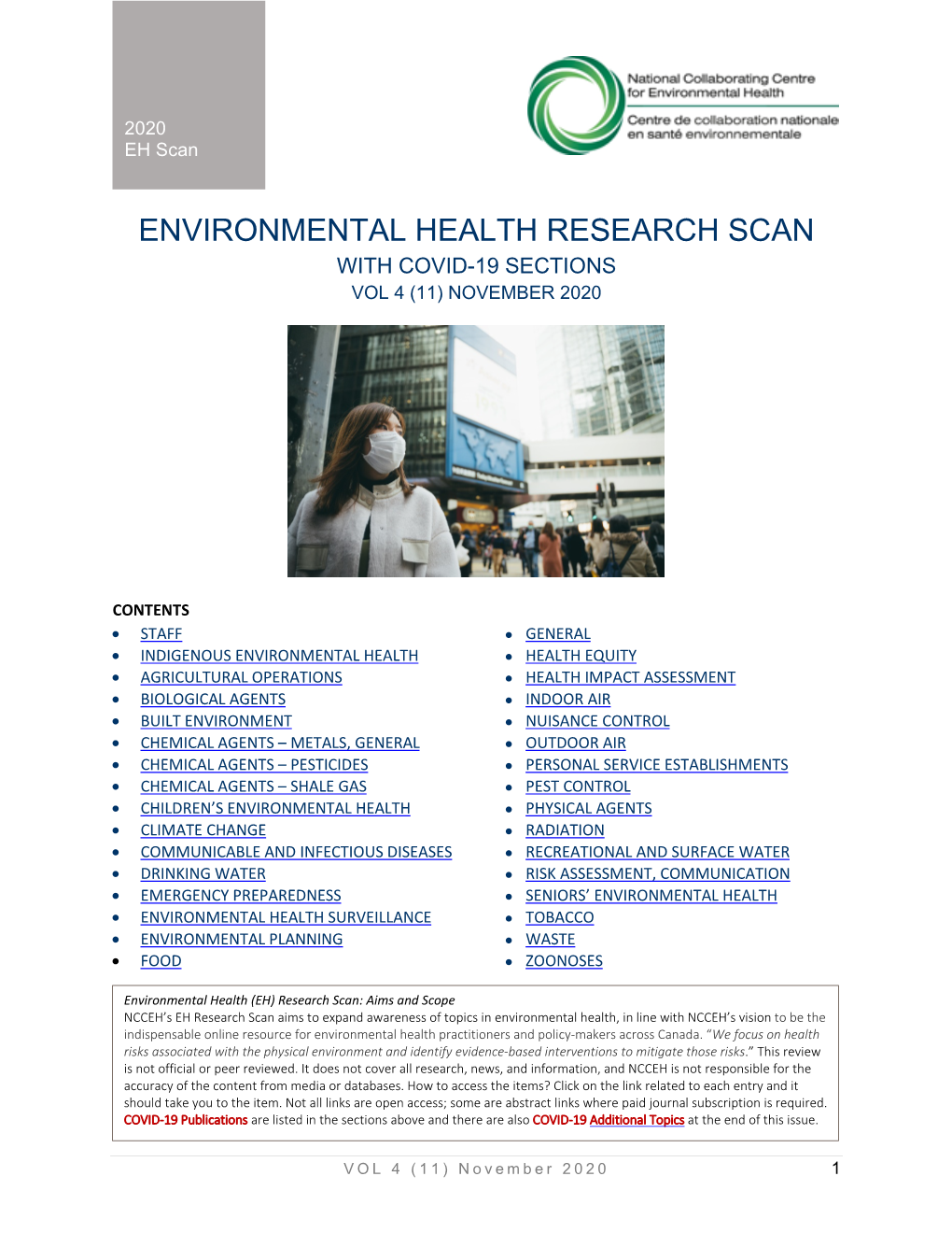 NCCEH Research Scan -202011 with COVID-19.Pdf
